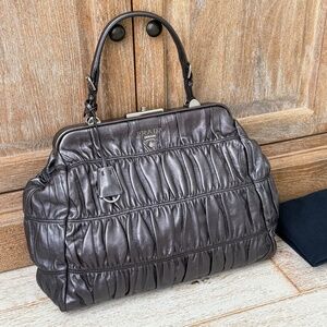Prada Nappa Leather Gaufre Large Tote